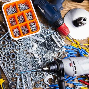 Hand and power tools with fasteners