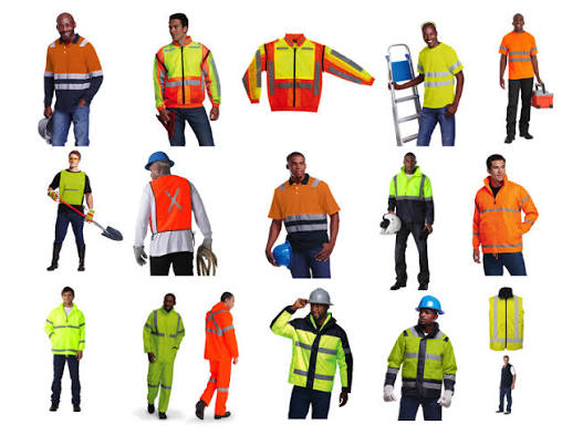 High-visibility workwear